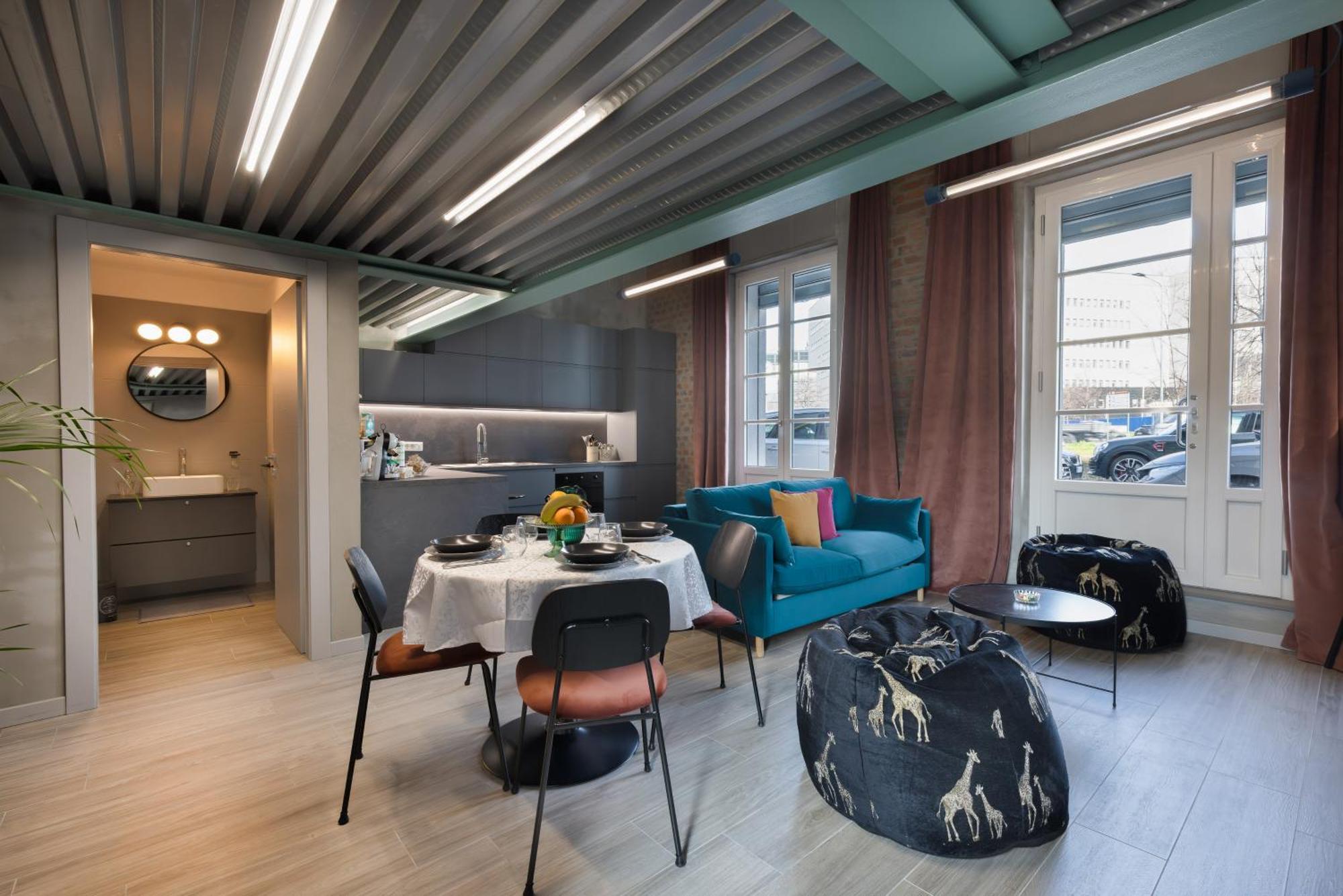Appartamento Loft Art Bicocca Milano Esterno foto